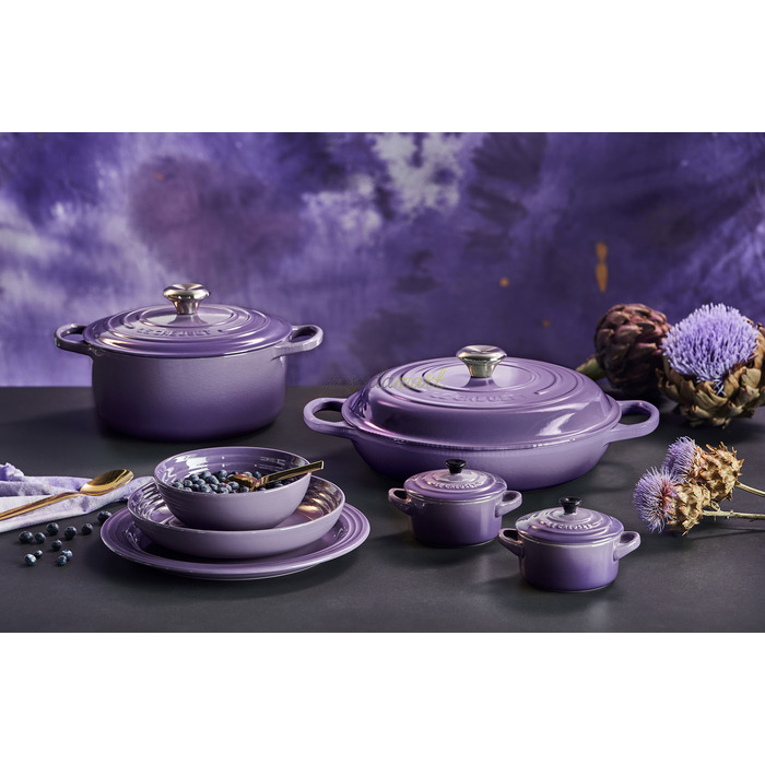 Тарілка для супу 22 см, фіолетова Le Creuset