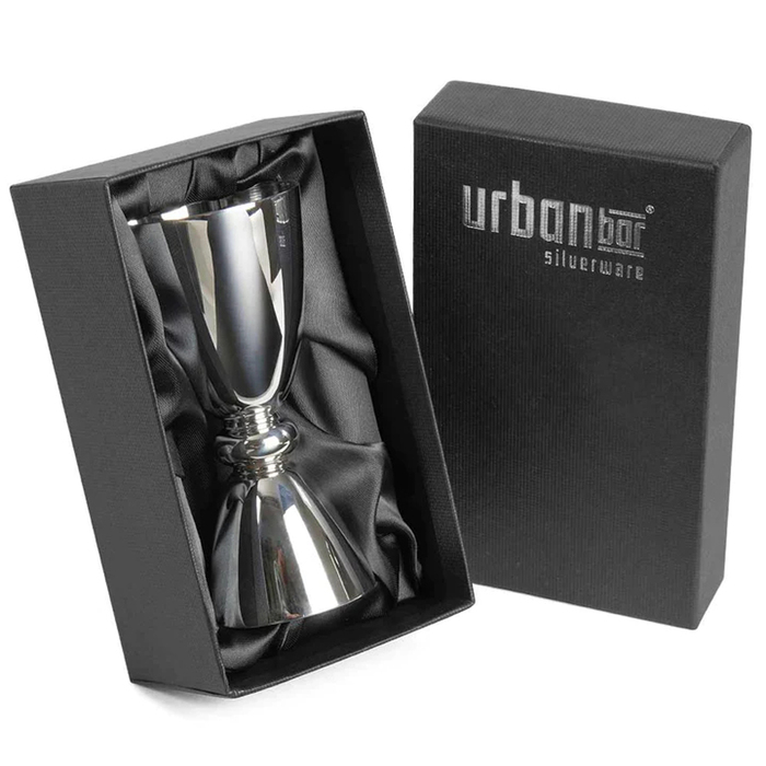 Джиггер 30/60 мл, Classico Silver Vintage (у подарунковій коробці), Urbanbar (Урбанбар)