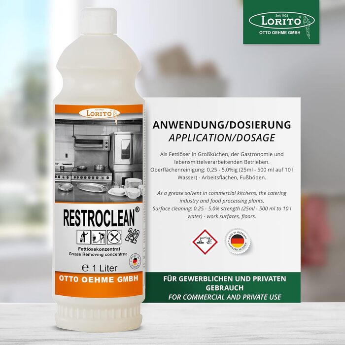 Засіб для миття кухонних меблів 1 л Lorito