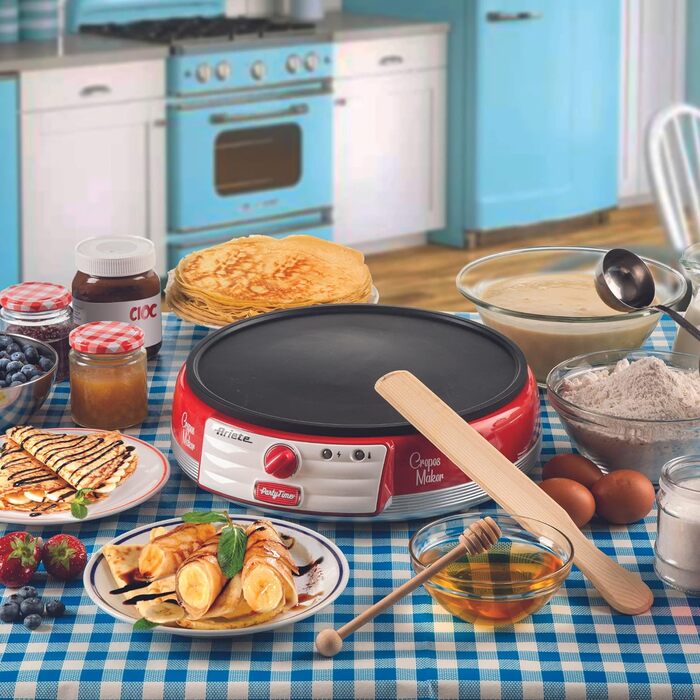 Блинница электрическая 30 см, красная Ariete