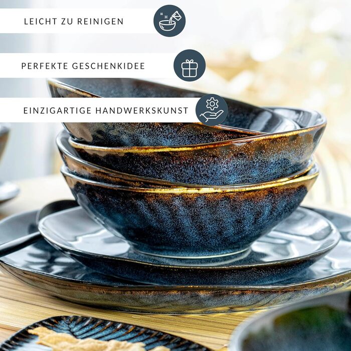 Столовий сервіз на 4 персони, 12 предметів, Tokyo Sänger