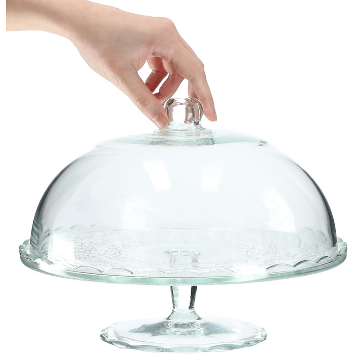 Підставка для торта з кришкою 29 см KADAX