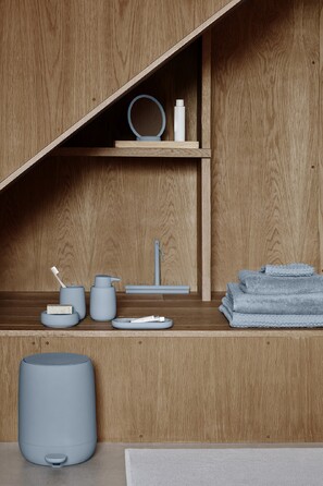 Вафельное полотенце для бани 70 х 140 см Ashley Blue Caro Blomus