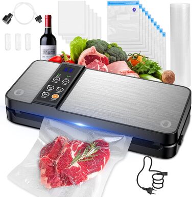 Вакуумный упаковщик из нержавеющей стали 8-в-1 OGVDOE