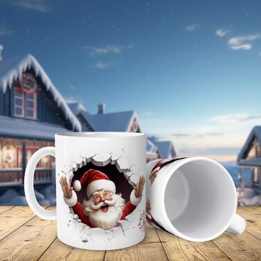 Рождественская кружка с Санта-Клаусом 330 мл. TRIOSK