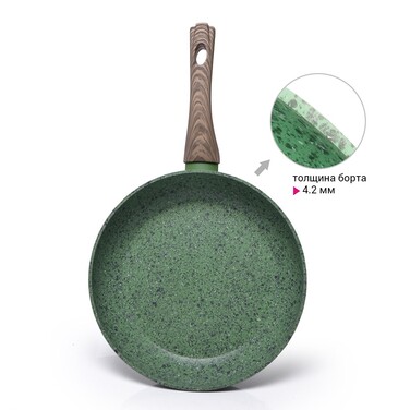 Сковорідка для смаження Fissman MALACHITE 28x5,4 см (4313)