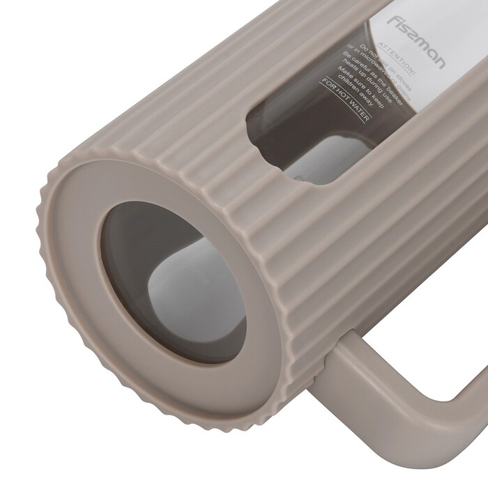 Заварювальний чайник Fissman з поршнем 350 мл скляна колба (9144)