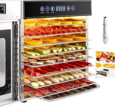 Дегидратор на 8 полок, 500 Вт Kwasyo