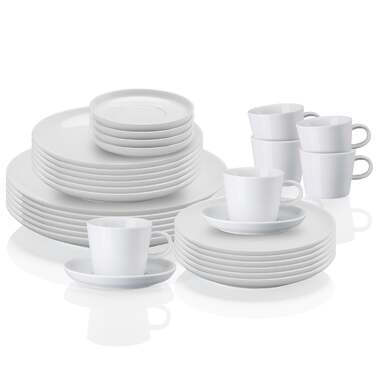 Столовий сервіз сімейний 30 предметів, білий Cucina Arzberg