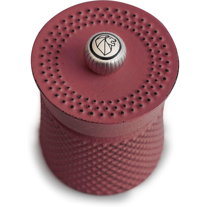 Млин для перцю Bali 8 см - сталевий млинок - класичне регулювання помелу - чавун - колір селадон зелений (червоний)