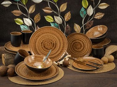 Набір посуду на 4 персони, 16 предметів, Villa Romana Terra Creatable