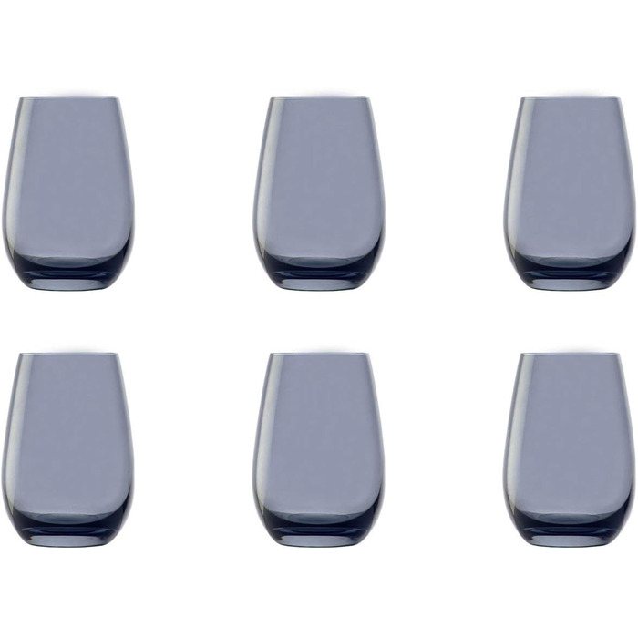 Склянки 465 мл, набір 6 предметів, димчасто-сірий Elements Stölzle Lausitz