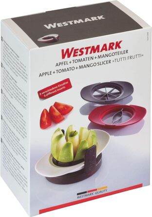 Дровокол для яблук і груш Westmark/серцевина фруктів, ø 9 см, алюміній/нержавіюча сталь, срібло 51102260 (Tutti Frutti)
