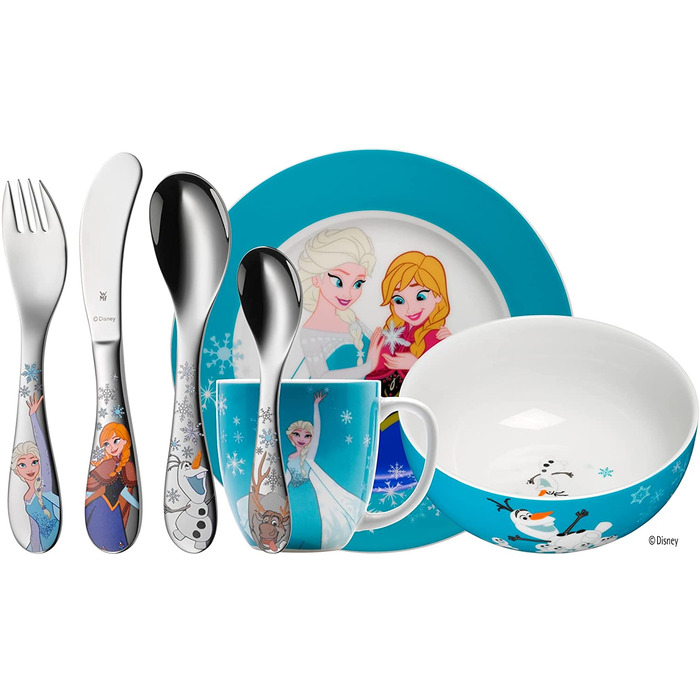 Набір дитячого посуду 7 предметів Disney Frozen WMF
