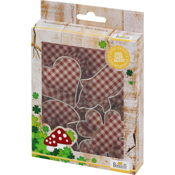 Набір форм для печива, 4 предмета, RBV Birkmann