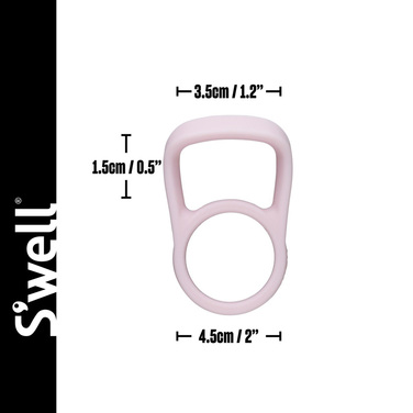 Тримач для термопляшки S'well, 500 мл, рожевий, силікон