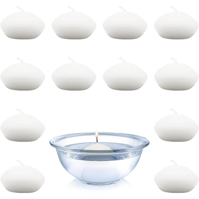 Плаваючі свічки 12 шт. 80 г pajoma