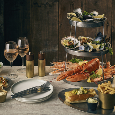 Тарілка 21.5 см, сіра, Sereno Cirrus, GenWare