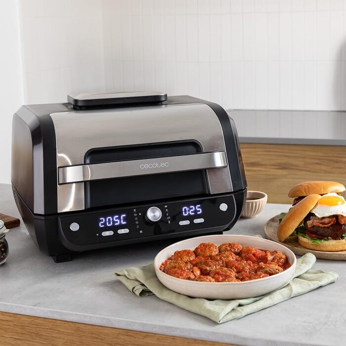 Фритюрниця-гриль 1700 Вт, 8 л Cecofry FireDome 8000 Pro Cecotec