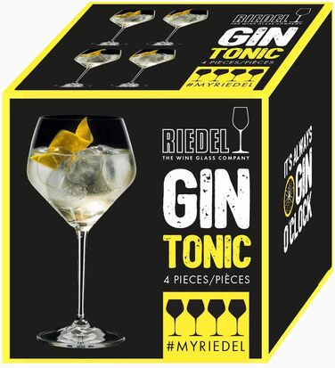 Набір келихів для джин-тоніка 670 мл, 4 предмети, Extreme Riedel