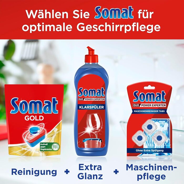 Таблетки для посудомоечной машины 22 таблетками Somat