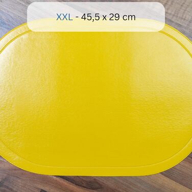 Килимки/килимки Westmark, 4 шт., 45,5 x 29 см, вініл, синій/ Saleen Edition Fun (жовтий)