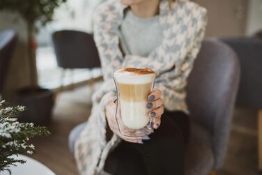 Набір із 6 склянок для кави 300 мл Konsimo