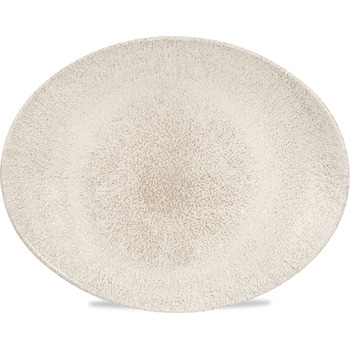 Набір з 12 овальних блюд 31,7 х 25,5 см, агатово-сірий RKAGOP121 Churchill