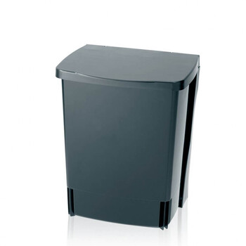 Вбудований сміттєвий бак прямокутний чорний 10 л Built in Bin Brabantia