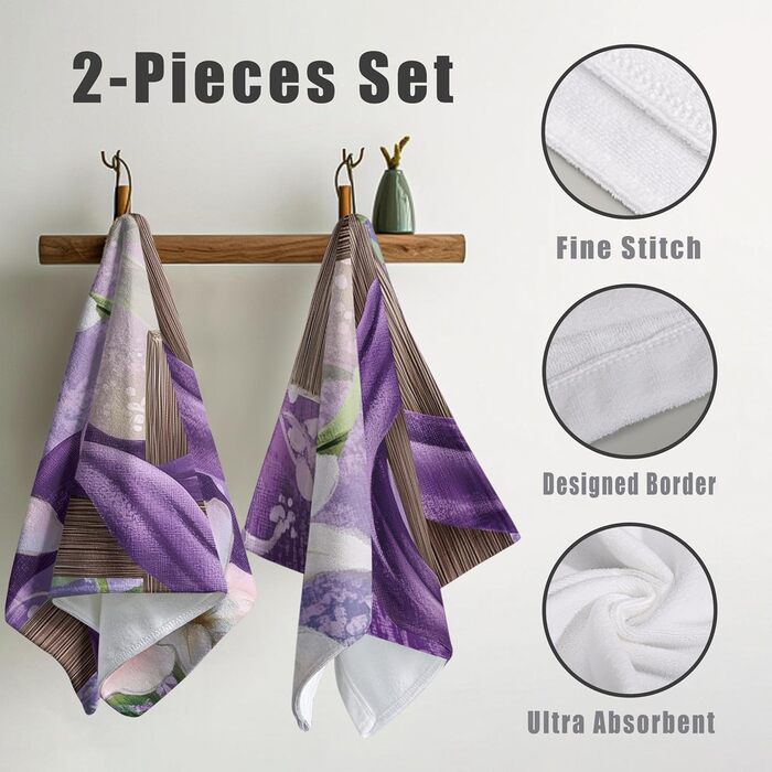 Різдвяні кухонні рушники Kwlegh, рушник для рук, різдвяна ялинка, цукерка-тростина, сніжинка, рушник для пальців, набір з 2 шт. , милий чоловічий банний рушник, високопоглинаючі рушники, 36 x (великодні)