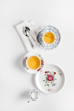 Чайный сервиз на 6 персон, 18 предметов, большой Бессмертник Amina Seltmann Weiden