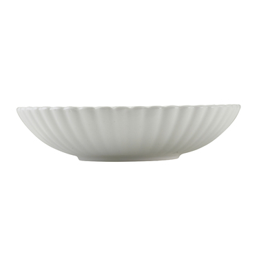 Салатник 750 мл, 20 см, Incise Porcelain Scalloped, GenWare
