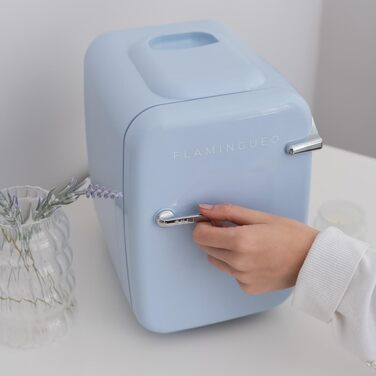 Міні-холодильник 4 л синій Flamingueo