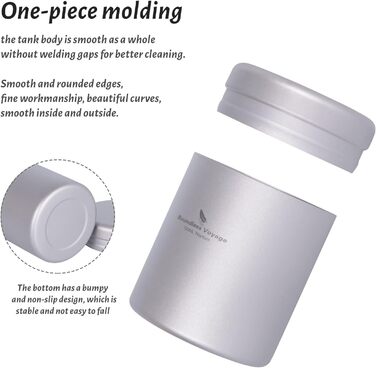 Зовнішня портативна консервна банка для кавових приправ Boundless Voyage