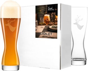 Келих для пива 2 шт. и в подарунковій коробці Eisch Glaskultur