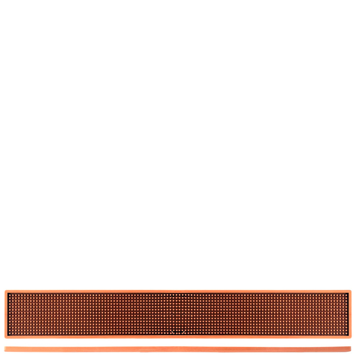 B008O Барний килимок 70х10 см, колір помаранчевий