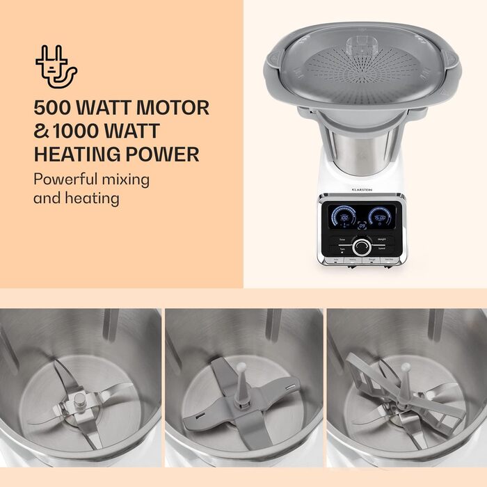 Кухонний комбайн 2,5 л 500 Вт Klarstein