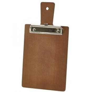 Меню-холдер із ручкою 30.5*16*0.6 см, дерев'яний, коричневий, GenWare