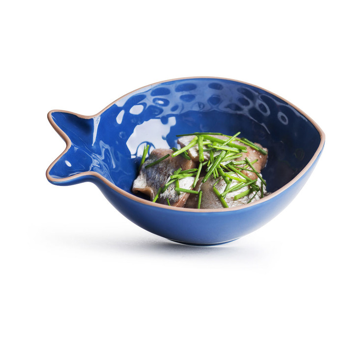 Піала для морепродуктів маленька 18х15х6 см синя Sagaform