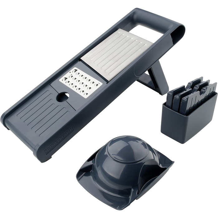 Овочерізка, 6 предметів, включає 4 вставки та контейнер для зберігання Fackelmann