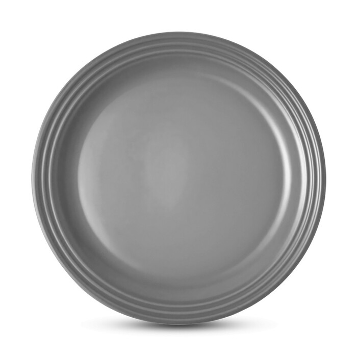 Тарілка для сніданку 21,8 см димчасто-сіра Mist Grey Le Creuset