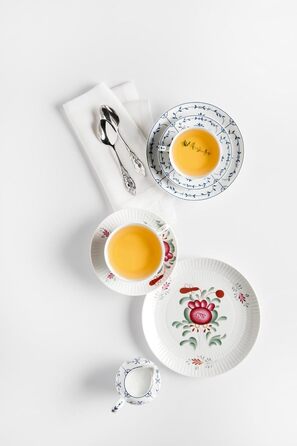 Чайний сервіз на 6 персон, 18 предметів, великий Східнофризька троянда Amina Seltmann Weiden