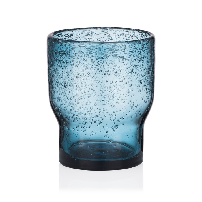 ARDESTO Набір склянок низьких Bubble 300мл, 2шт, скло, синій