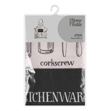 ARDESTO Фартук Kitchen 68х80см, 90% полиэстер, 10% хлопок