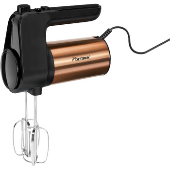 Ручний міксер з 2 віночками та 2 гаками для тесту, 400 Вт Bestron
