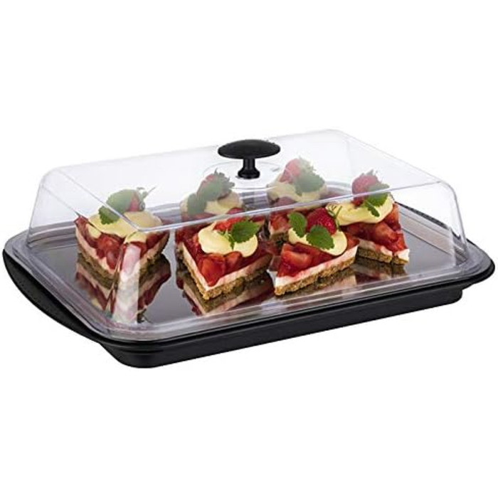 Термотарелка для подачи с крышкой 43 x 29 x 14 см APS