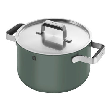Набір каструль з кришками, 5 предметів, зелені Pure Zwilling