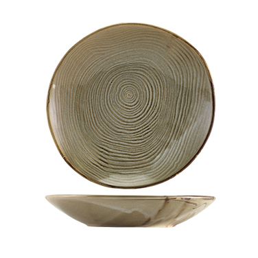 Миска Coupe 26,5 см, оливкова, Organic, Genware