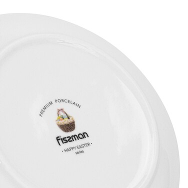 Тарілка Fissman 15 см EASTER порцеляна (13691)