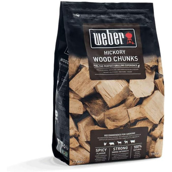 Тріска для копчення деревини гікорі 1,5 кг Weber